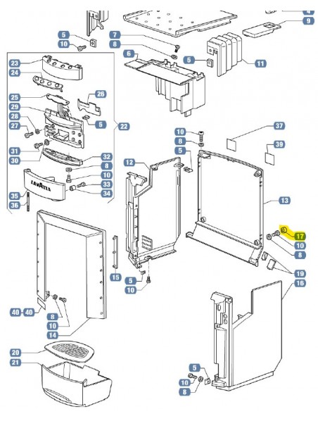 Clio Macchina Da Caffè A Cialde Ese 44mm REVISIONATA RIGENERATA Union Group - Foto 2