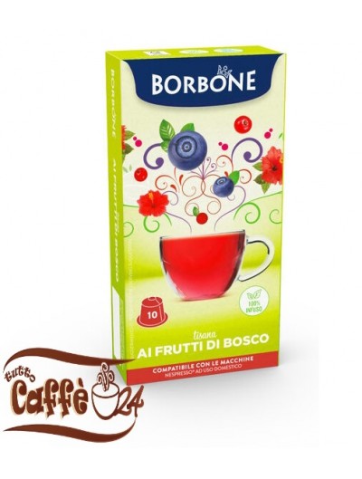 Nespresso Borbone Tisana ai Frutti di Bosco