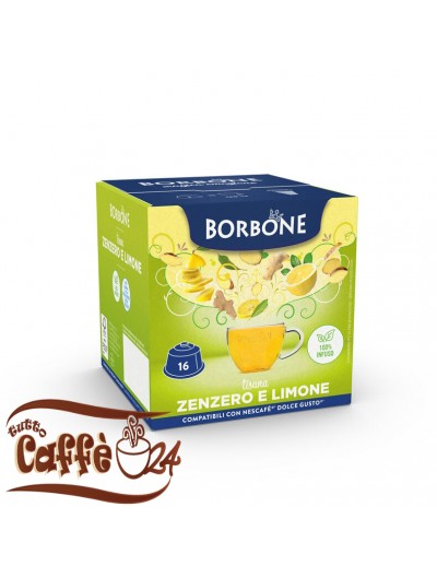 Dolce Gusto Borbone Tisana Zenzero e Limone