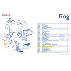 Perno Leva Didiesse Baby Frog C&T